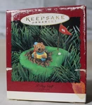 Hallmark Keepsake "i Dig Golf" Clip-on Ornament Nib (damaged Box) 1996. Fixed Price $6.99.