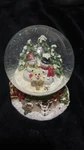 Snowman Christmas Globe Holiday Decoration. Fixed Price $39.00.