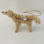 Pottery Barn Bottlebrush Labrador Dog Yellow Neutral Christmas Ornament. Fixed Price $11.69.