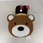At Home Christmas Bear Nutcracker Throw Pillow 16" New. Fixed Price $19.95.