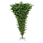 Vickerman 66" Upside Down Artificial Christmas Tree With Led Lights In Green. Fixed Price $237.53.