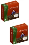 (2) Noma 48951-88 Holiday Wonderland 150 Ct 4' X 6' Multi Net Christmas Lights. Fixed Price $56.89.