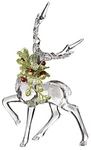 Ganz Kissing Krystals Xmas Acrylic Ornament Mistletoe Reindeer Figurine KK343. Fixed Price $9.95.