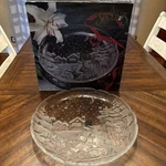 Vtg Sleigh Bells Platter By Crystal Clear Studios The Original Box Excellent. Fixed Price $18.00.