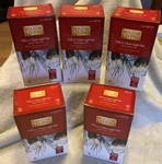 Lot Of 5 Holiday Living 100 Ct Mini Lights Clear Indoor/outdoor Green Wire Nib. Fixed Price $26.75.