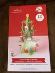 New Hallmark The Grinch Countdown Calendar 12 Mini Ornaments +paper Tree Display. Fixed Price $24.99.