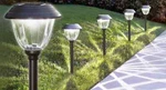 Member's Mark Oil-rubbed Bronze Led Solar Path Lights, 5 Pack. Fixed Price $55.95.