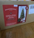 Wondershop 7.5 Ft Alberta Spruce Led Pre-lit Christmas Tree. Fixed Price $125.00.