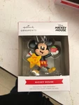 Hallmark 2022 Disney Mickey Mouse Baby's First Christmas Ornament New In Box. Fixed Price $16.99.
