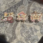 Vtg Fitz & Floyd Candy Lane Express Train Christmas 3 Piece Set Mint. Fixed Price $39.99.