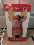 Fitz And Floyd 2005 Christmas Snack Therapy Reindeer Server Plate Wall Decor. Fixed Price $19.99.