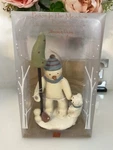 Russ Bonnie Lynn Peace In The Meadow Christmas Holiday Snowman Teddy Nib Vtg. Fixed Price $69.06.