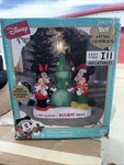 Disney Gemmy 6 Ft Mickey & Minnie Christmas Scene Airblown Inflatable. Fixed Price $148.80.