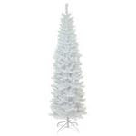 6 Ft. Tinsel Collection White Iridescent Tree. Fixed Price $104.99.