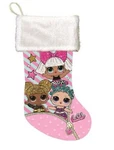 Kurt S. Adler Lol Surprise Glam Club Christmas Stocking 19 Inches - Nwt. Fixed Price $14.00.