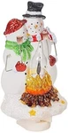 Roman Snowmen Couple By Campfire 8 Inch Acrylic Swivel Plug-in Bubble Night L.... Fixed Price $24.55.