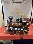 Christmas Express Train Stocking Holder Locomotive Target 25 9" 8" 4". Fixed Price $33.32.