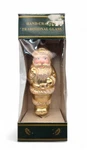 Vintage Kurt Adler Glass Santa Ornament GC866 Hand Crafted Colombia W/ Box. Fixed Price $14.95.