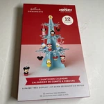 Hallmark Disney Mickey And Friends Countdown 12 Mini Christmas Ornaments. Fixed Price $24.25.