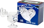 Christmas Eggnog Moose Mug Single - Acrylic Safer Than Glass 8 Oz.. Fixed Price $49.00.