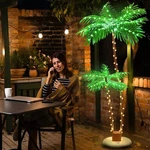 6FT Led Artificial Palm Tree Lights For Home Party Decoration Outdoor, Indoors. Fixed Price $51.90.