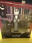 Disney The Nightmare Before Christmas 5 Ft Jack Skellington Airblown Inflatable. Fixed Price $35.99.