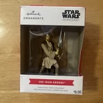 Hallmark - Star Wars "obi Wan Kenobi" Ornament Disney. Fixed Price $11.99.