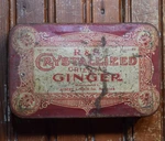 R&s Crystallized Oriental Ginger Candy Painted Metal Tin Box Sign 1930S Vintage. Fixed Price $27.00.
