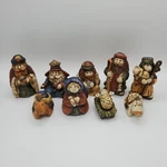 Vintage Dicksons Nativity Scene Ch 958 Pieces Painted Porcelain Incomplete Set. Fixed Price $29.74.