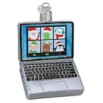 Old World Christmas Glass Ornament, Virtual Friends, 4.5" (with Owc Gift Box). Fixed Price $23.45.