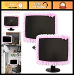 Pcs Cute Elastic Monitor Cover 23''-26'' With Bow-knot Dust Protector For Lc. Fixed Price $25.99.