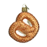 Old World Christmas Salted Pretzel Glass Ornament 32025 Free Box. Fixed Price $14.98.