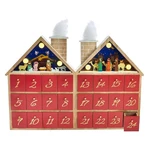 Kurt Adler 11.81-INCH Battery-operated Wooden Led Nativity 11.81IN, Multi. Fixed Price $60.99.