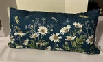 Rachel Ashwell - The Farmhouse Dark Blueish Green Sequin Daisy Throw Pillow. Fixed Price $19.99.