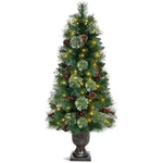 Decoway 4FT Christmas Pre-lit Artificial Trees For Entrances With Gold P.... Fixed Price $102.49.