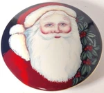 Mikasa Old Saint Nick UT060/683 Christmas Santa Candy Jewelry Trinket Box. Fixed Price $30.00.