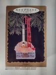 1996 Hallmark Keepsake Ornament Nasa Journeys Into Space Freedom 7. Fixed Price $13.95.