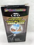 Ez-illuminations Led Holiday Projector Shows Santa Sleigh W/reindeer Outdoor. Fixed Price $13.95.