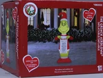Gemmy Dr Seuss 6.5 Ft The Grinch Santa With Naughty List Airblown Inflatable Nib. Fixed Price $149.99.