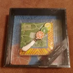 Cypress Home Cheesy Gift Set 8X8 Cheese Glass Trivet, Napkins, Spread Knife New. Fixed Price $7.00.