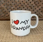 Love My Coffee Mug Cup Grandparent Papa Vintage Russ. Fixed Price $10.98.