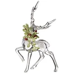 Ganz Kissing Krystals Christmas Acrylic Mistletoe Reindeer Figurine, 6.25". Fixed Price $19.56.