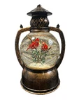 Christmas Forever Cardinal Glitter Lantern Timer New Open Box + Batteries. Fixed Price $39.99.