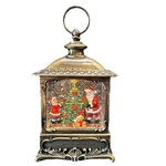 Christmas Snow Globe Lantern Light Up Musical Santa Tree Gifts. Fixed Price $29.95.