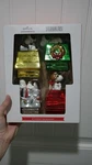 New 2023 Hallmark Set Of 4 Christmas Glass Ornaments Peanuts Snoopy Doghouse 5". Fixed Price $34.00.