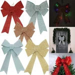 43CM Extra Large Door Led Light Up Christmas Tree Bows Topper Hanging Decor. Fixed Price $14.94.