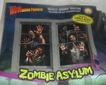 Wowindows Two 3'X5' Zombie Asylum Posters-easy, Bright, Reusable. Fixed Price $17.59.