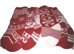 Holiday Knitted Red/white 6 New Stockings Ready Ship!. Fixed Price $15.55.