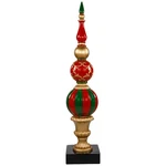 Northlight Commercial Size Ball Finial Christmas Decoration 48" - Gold And Red. Fixed Price $309.49.
