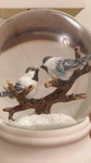 Rare Smith & Hawken Snowbirds 6" Globe 2012 Winter Chickadee Tree Branch. Fixed Price $69.96.